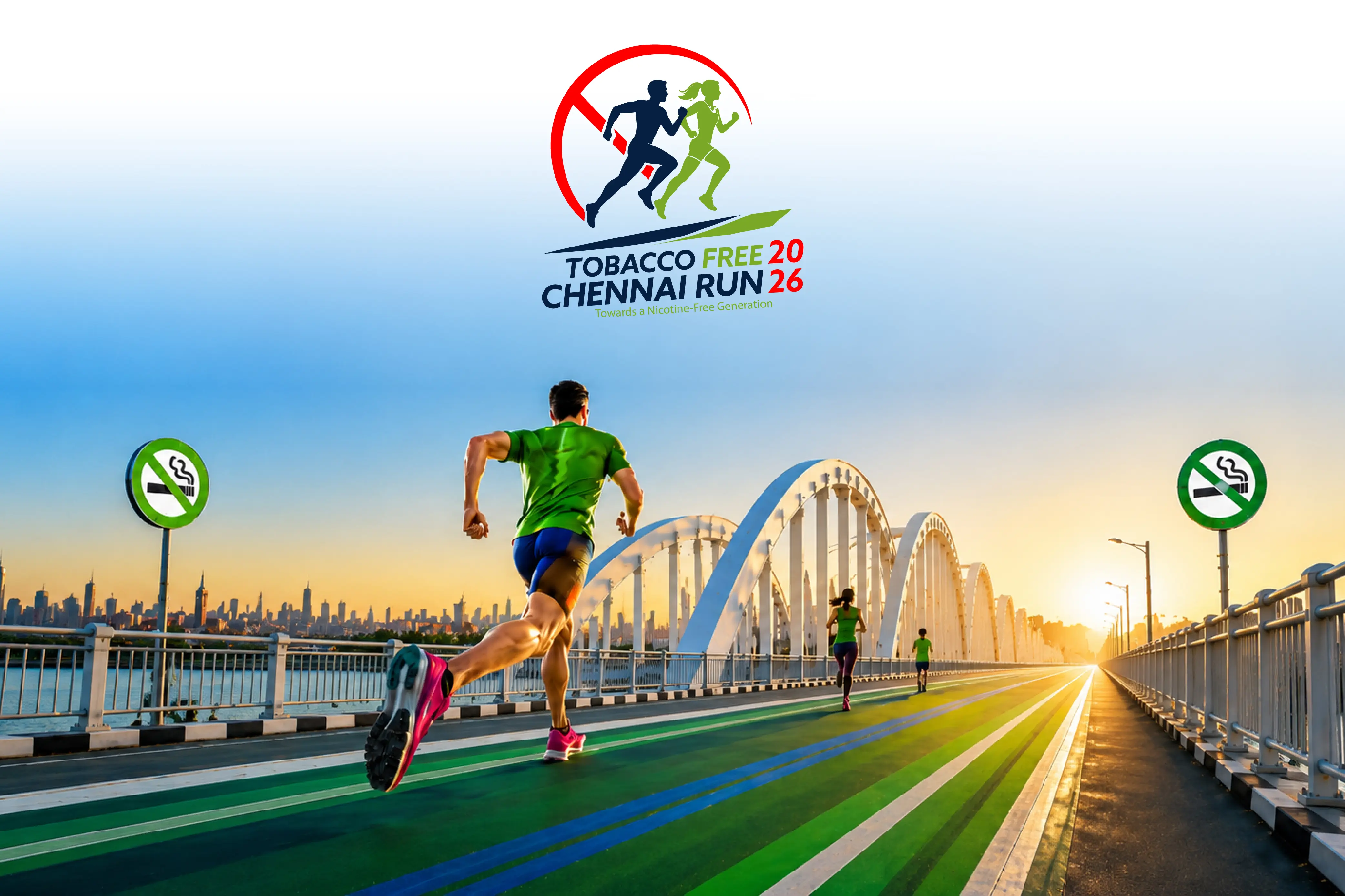 Tobacco Free Chennai Run 2026